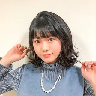 ミディアム カラー 🌈限定価格🌈 鈴木　瑛輔のヘアスタイル