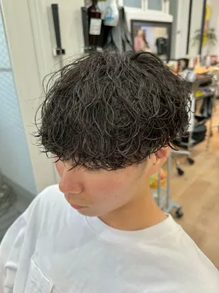 パーマ メンズ 横浜|メンズパ ーマ特化|優雅✂️のヘアスタイル