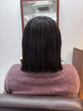 ミディアム みぞぐち じゅりのヘアスタイル