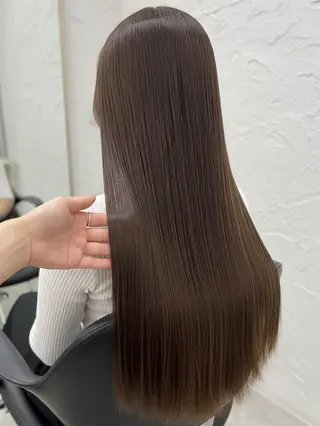 ロング 近江琉奈☆透明感カラ ー☆髪質改善☆のヘアスタイル