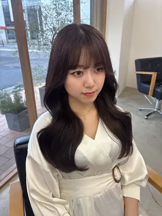 ロング vince gio 彩織のヘアスタイル