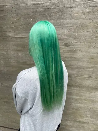 ロング カラー 💎HYUGO❄️ ハイトーン/インナーのヘアスタイル