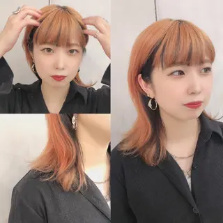 カラー レイヤーカット 古川洋之のヘアスタイル