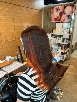 ロング カラー ✦creer都島✦ ɪʀᴏʜᴀ ꕀ 🎀のヘアスタイル