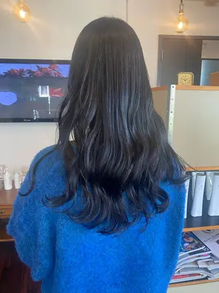 ロング カラー ダメージレスサロン✨ kayo🌱のヘアスタイル
