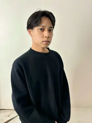 ショート メンズ men's/perm colorDaijuのヘアスタイル