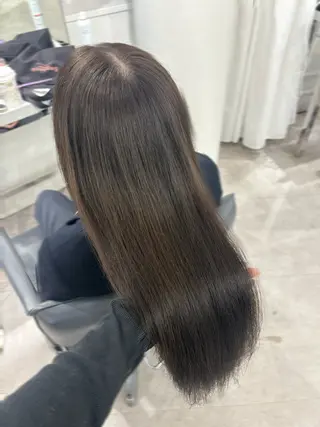 ロング カラー カットモデル/渋谷 ソナのヘアスタイル