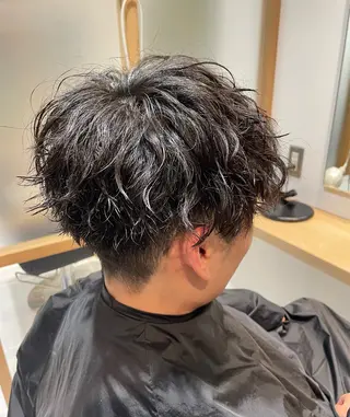 メンズ 守屋裕太/カット /パーマ/カラーのヘアスタイル