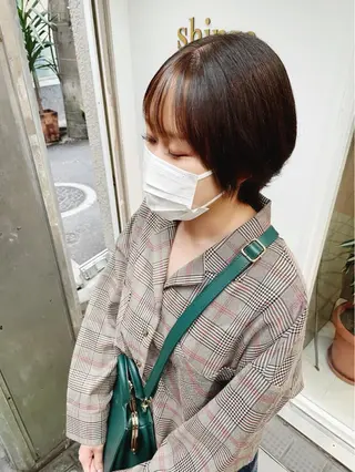 ショート 亀川蓮 Agu hairのヘアスタイル