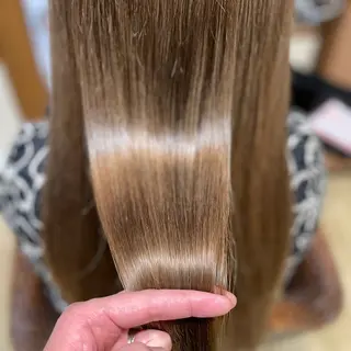 ロング 髪質改善縮毛矯正 美容師✂️山崎竜二のヘアスタイル