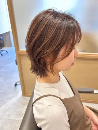 ショート 久木原 ゆりのヘアスタイル