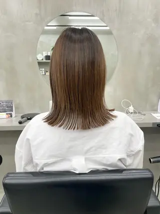 ミディアム カラー 華 /ショート/ボブのヘアスタイル