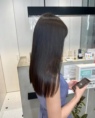 セミロング 【髪質改善特化･ 福田航洋】のヘアスタイル