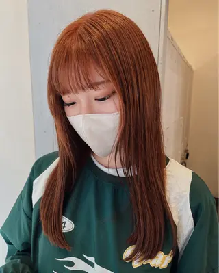 ミディアム カラー ナチュラル&ラフヘア 松尾 凌のヘアスタイル