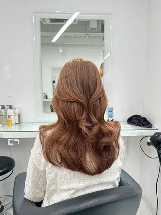 カラー *モデル募集/透明感 カラー/横浜🥣のヘアスタイル