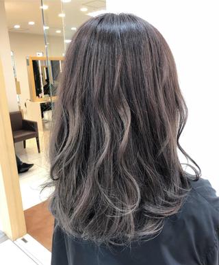 ロング 植田 敬太のヘアスタイル