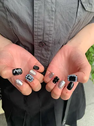 ネイル なぽ ❤︎長さだし / 韓国nailのネイルデザイン