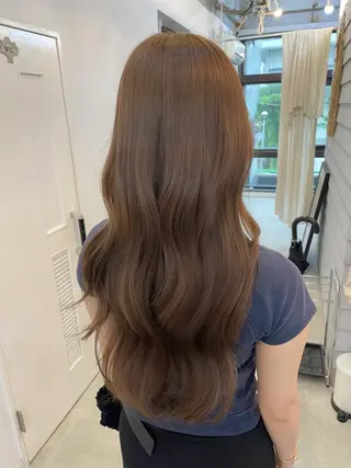 ロング カラー GiseL 博多筑紫口店のヘアスタイル