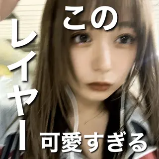 ミディアム カラー 山崎/ボブ縮毛矯正 レイヤー髪質改善のヘアスタイル
