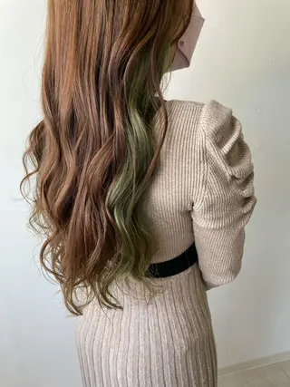 ロング カラー 🫧富田 苑実🫧のヘアスタイル