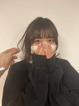 セミロング カラー ヘアアレンジ 似合わせレイヤー✄﻿ ヨシノ マサキのヘアスタイル