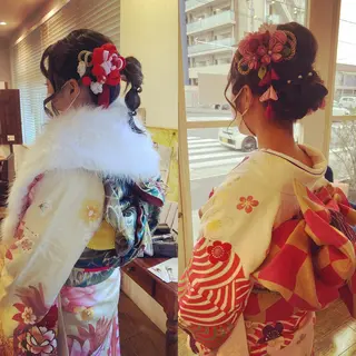 セミロング mori tomoのヘアスタイル