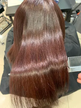 ミディアム カラー joule新宿店 YUIのヘアスタイル