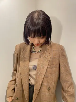 ミディアム Luca🟠 透明感カラーのヘアスタイル