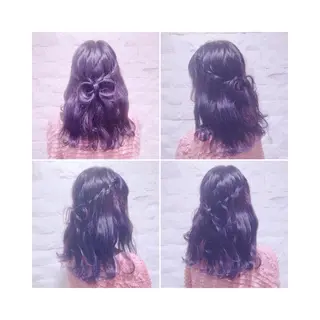 ヘアアレンジ YUI𓍯ｴｸｽﾃ /ﾆｭｱﾝｽｶﾗｰのヘアスタイル