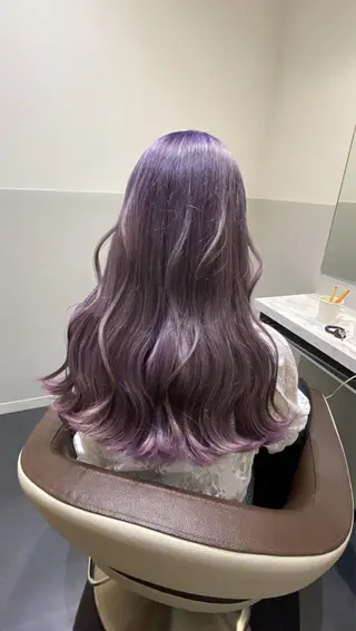 ロング カラー ヘアアレンジ 🫧髪質改善/透明感 レイヤー/サスケ🫧のヘアスタイル