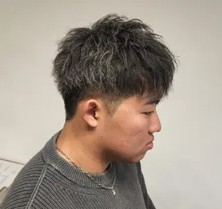 ショート パーマ メンズ 【イケメン風パーマ】 SHOFYのヘアスタイル