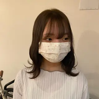 ミディアム kota. mokaのヘアスタイル