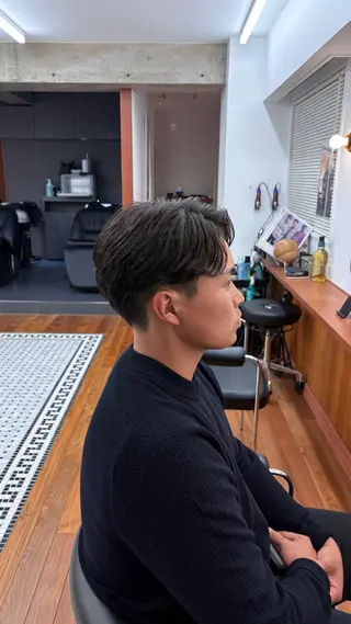 ショート メンズ メンズカット 髙橋創のヘアスタイル