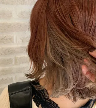ミディアム カラー ✄折橋 彩花🐶🍑のヘアスタイル