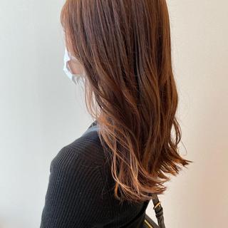 セミロング カラー Rubik's 梅田茶屋町/叶莉のヘアスタイル