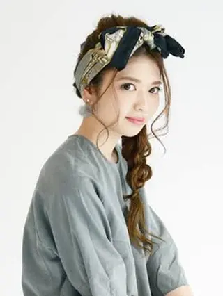 セミロング ヘアアレンジ 髙尾 綺女のマツエク・マツパデザイン