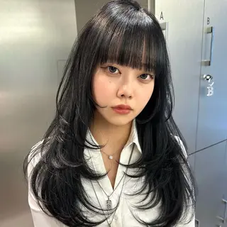 ロング ハイトーン/ブリーチ 🤍Suzuka🤍のヘアスタイル