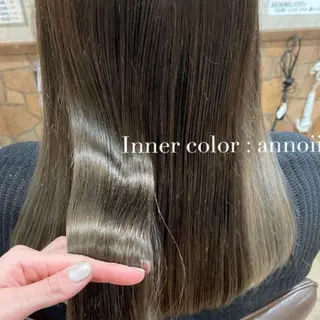 ミディアム annoii _pomのヘアスタイル