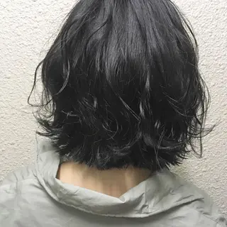 ミディアム 朝重 康希のヘアスタイル