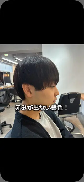 ショート カラー メンズ 🦖櫂斗🦖／ 大宮／透明感カラーのヘアスタイル