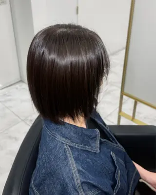 カラー 中山 ちかのヘアスタイル