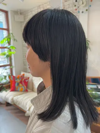 セミロング oceano🌎小林 穂乃花のヘアスタイル