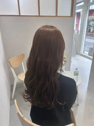 ロング Mao 🎀bob 赤み撃退🌿艶カラーのヘアスタイル