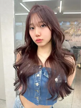 ロング カラー 佐渡優 365連勤する美容師のヘアスタイル