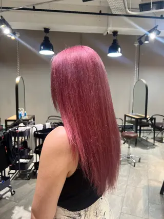 ロング カラー 🎀ハイトーン・艶 カラー HANA🎀のヘアスタイル