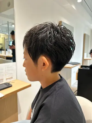 ショート soy kufu 川勝のヘアスタイル