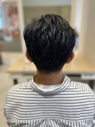 ショート パーマ メンズ メンズパーマ/カット / 古川 諒のヘアスタイル