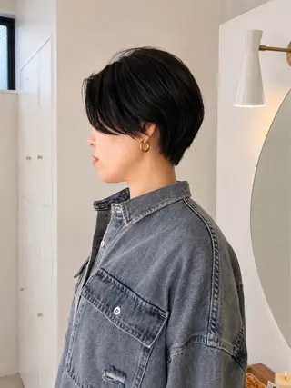 ショート 大西 春輝のヘアスタイル