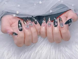 ロング カラー Bling Salonのネイルデザイン