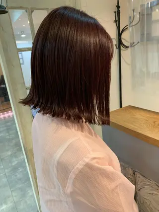 ミディアム カラー Topstylist HARUのヘアスタイル